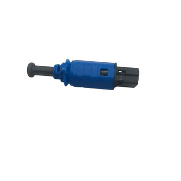 4515450109 brake light switch OO12.141 side view with blue housing and black plunger