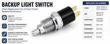 Cargar imagen en el visor de la galería, Backup Light Switch Replacement - OEM Reserve Light Switch for Accurate Gear Detection and Safe Reversing
