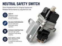 Load image into Gallery viewer, Neutral Safety Switch Replacement – OEM Transmission Range Sensor for Safe Starting and Gear Position Control
