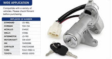 Cargar imagen en el visor de la galería, Ignition Switch Replacement – OEM Engine Start &amp; Electrical Control Switch for Cars, SUVs &amp; Trucks
