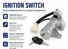 Cargar imagen en el visor de la galería, Ignition Switch Replacement – OEM Engine Start &amp; Electrical Control Switch for Cars, SUVs &amp; Trucks
