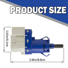 Load image into Gallery viewer, Brake Pedal Switch Replacement - OEM Stop Light Switch for Reliable Brake Light Activation
